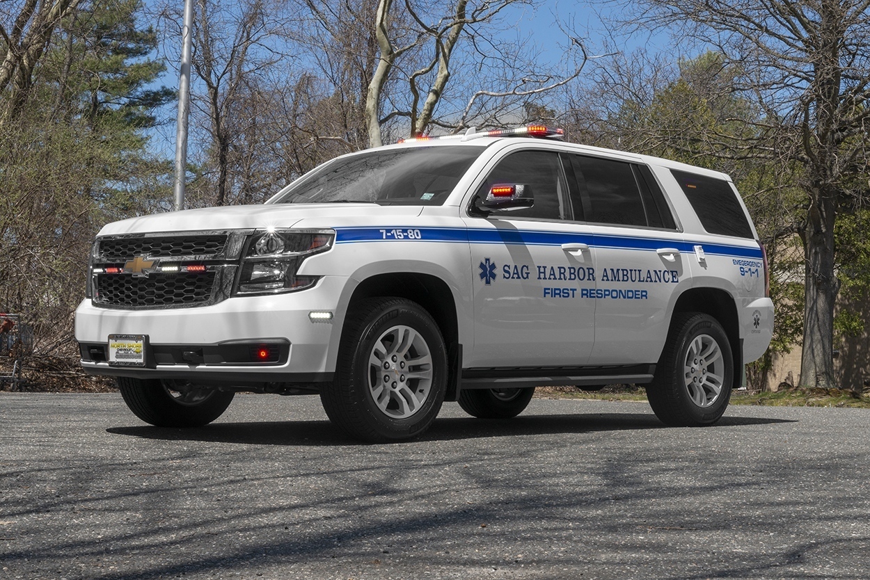 Sag Harbor Ambulance VAC Tahoe 2018 Hendrickson Fire