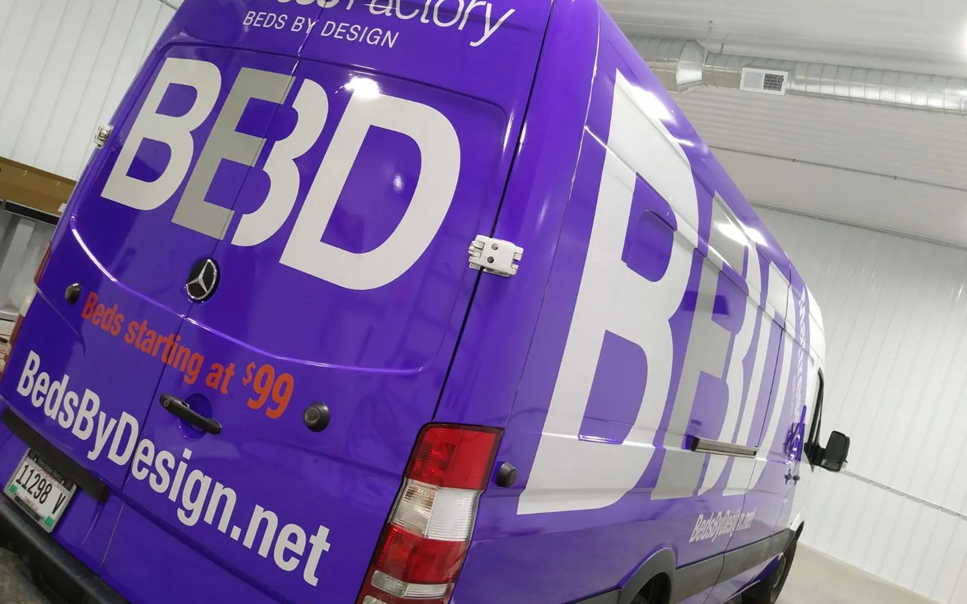 Beds By Design Sioux Falls Sd HS Sign Shop offers custom vehicle wraps right here in Sioux Falls, SD!