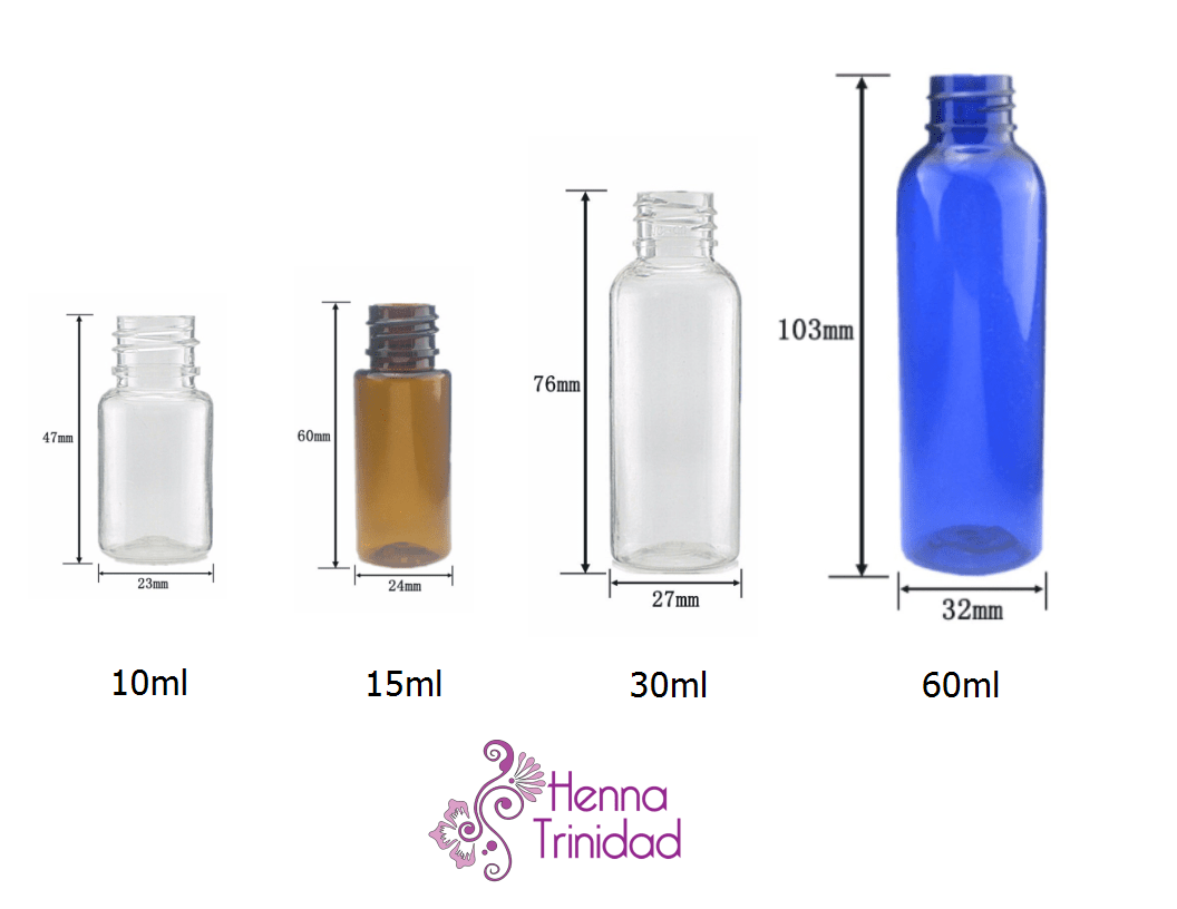 Spray Bottles (Single) Henna Trinidad