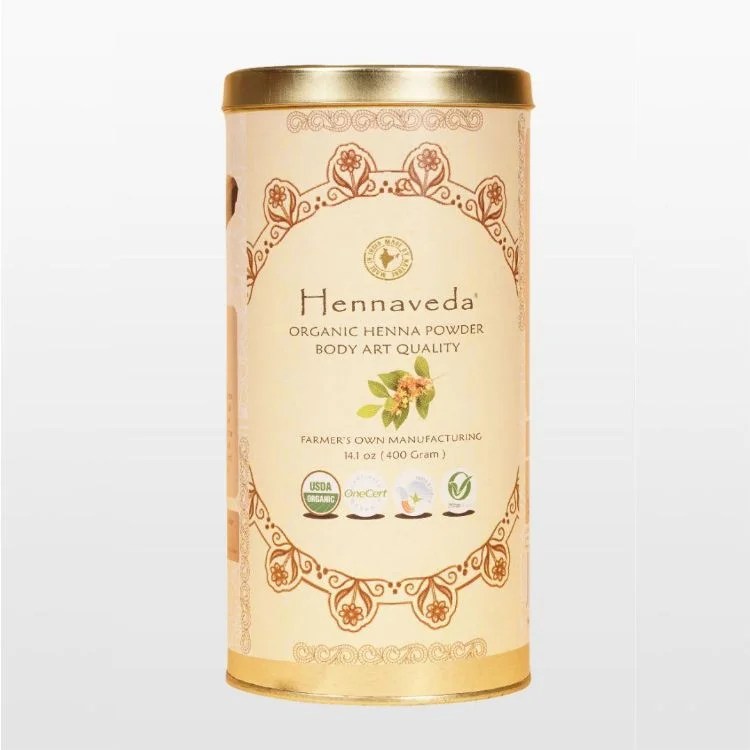 Organic Body Art Quality Henna Powder Hennaveda
