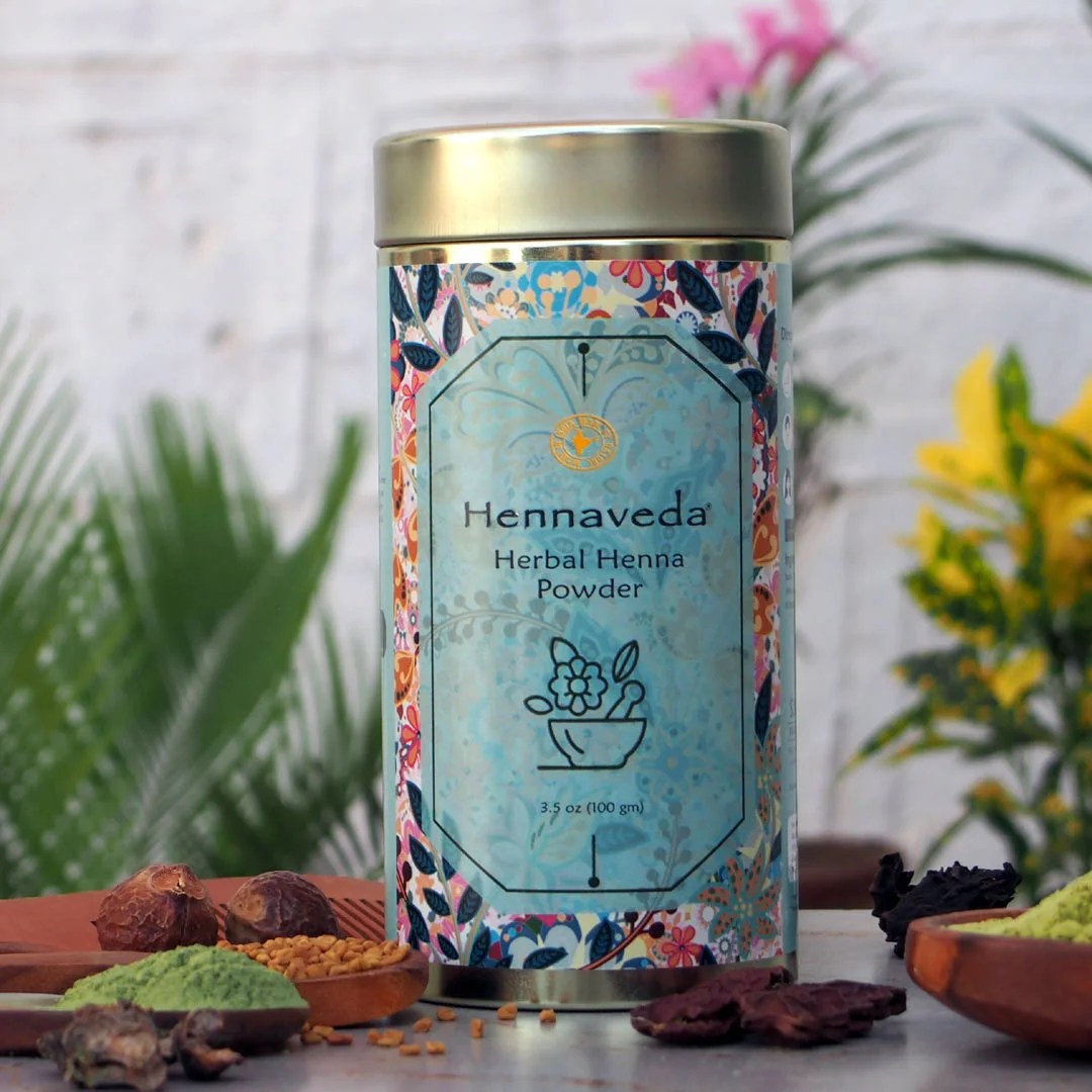 Herbal Henna Powder (Henna+Herbs) Hennaveda