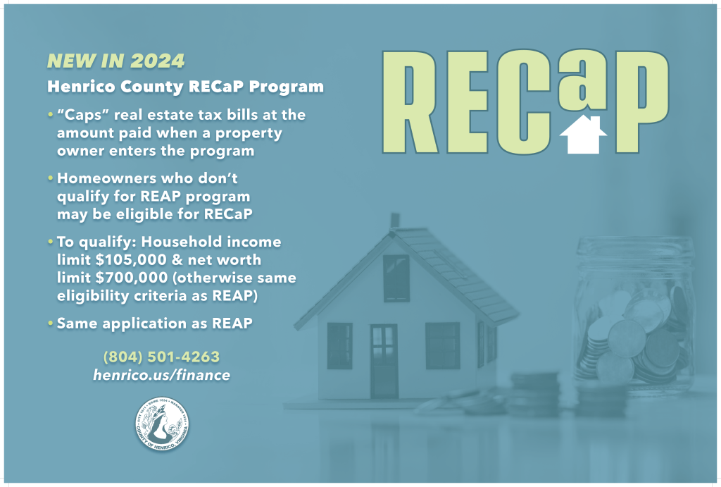 Henrico RECAP program would lock in real estate tax bills of qualifying
