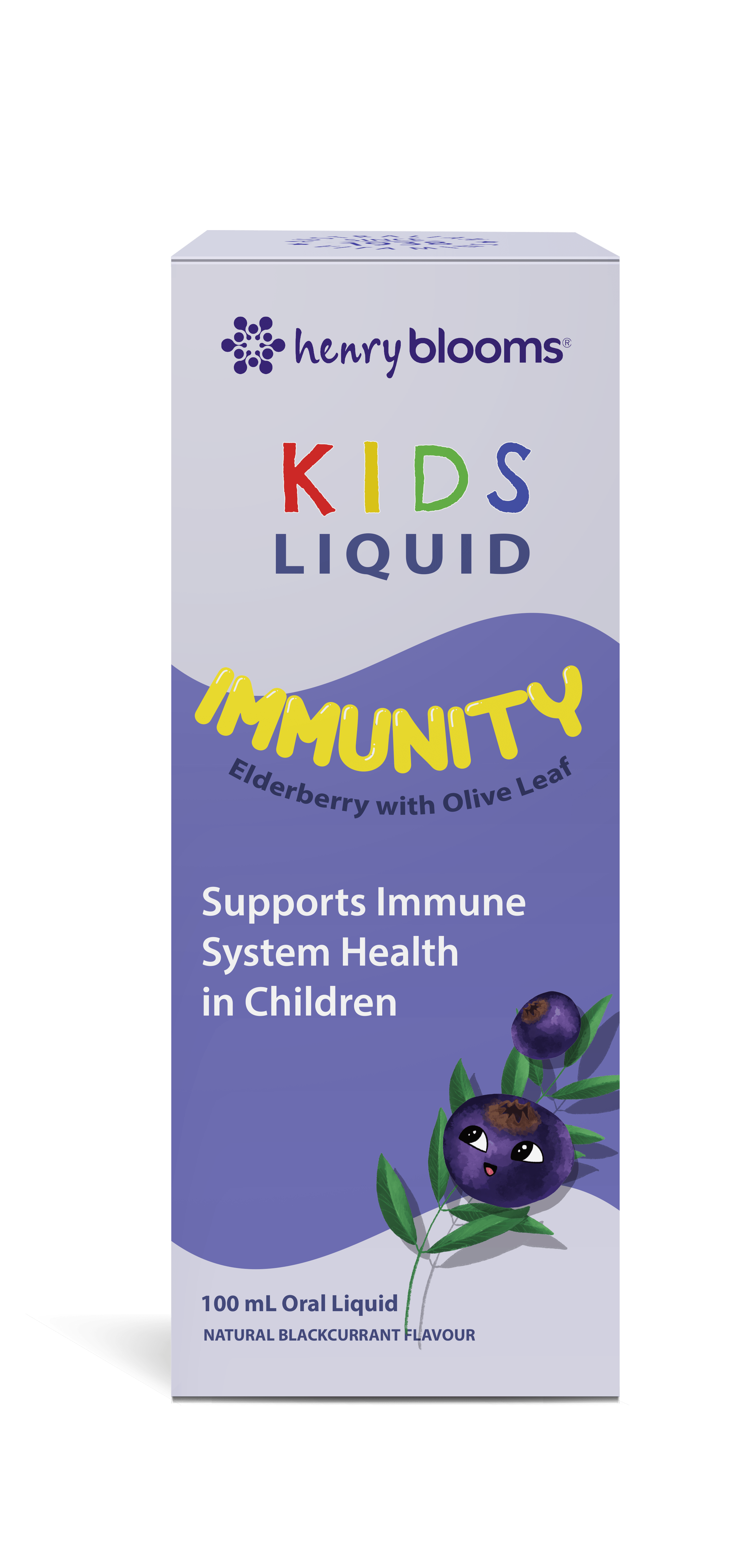 Kids Liquid Immunity Elderberry with Olive leaf 100 mL Oral Liquid