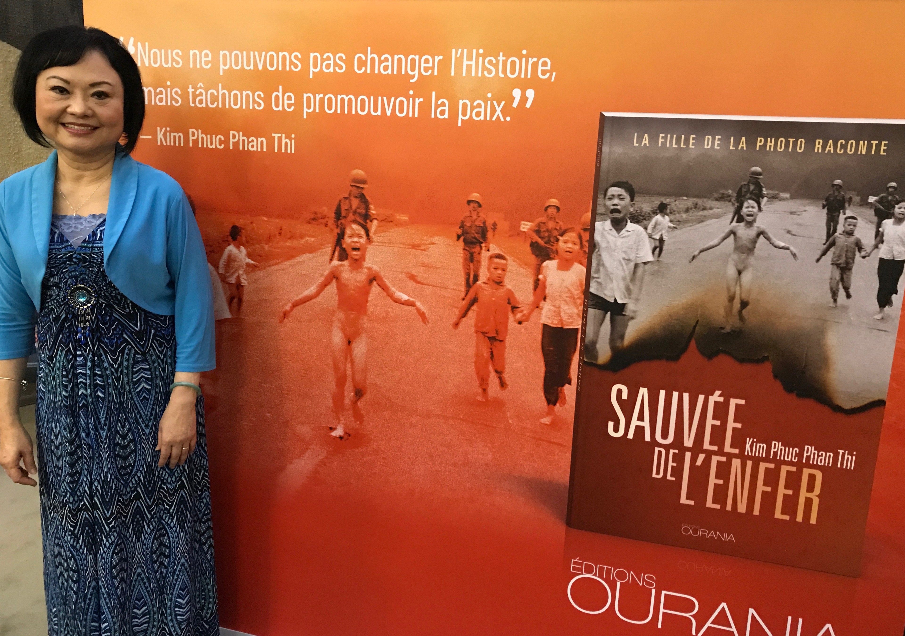 Cinquantenaire de la photo de la « petite fille brûlée au napalm » Le