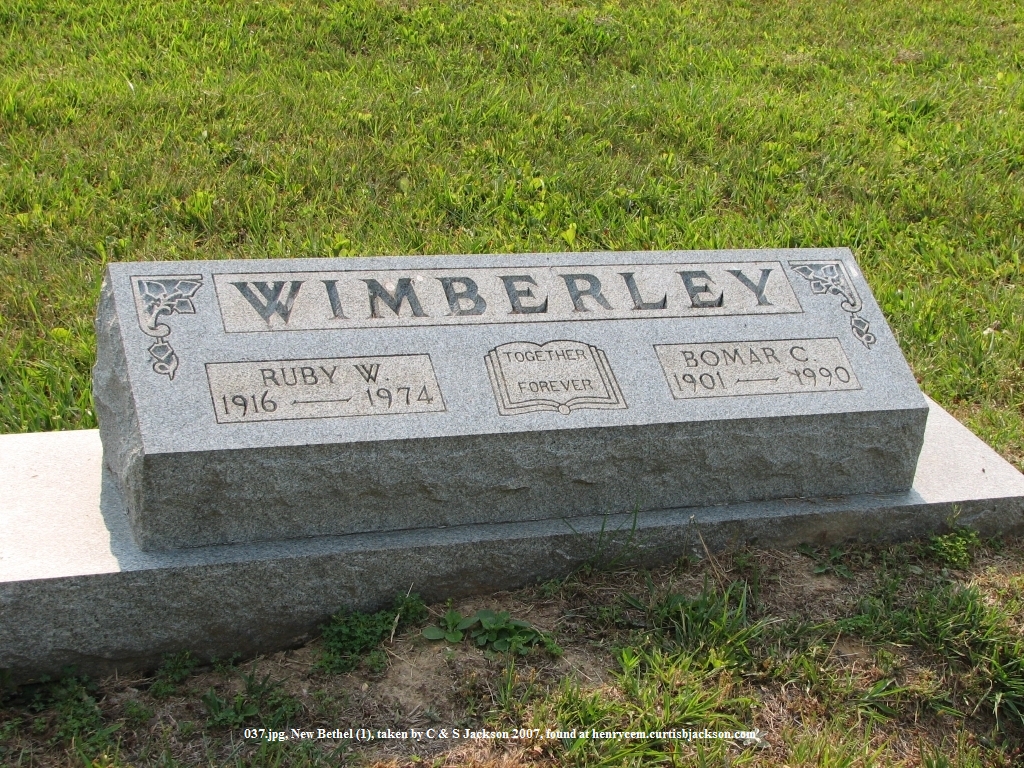Cemeteries of Henry County Tennessee New Bethel Church of Christ