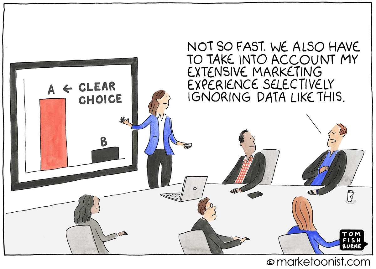 Cartoon Evidence Based Decision Making HENRY KOTULA