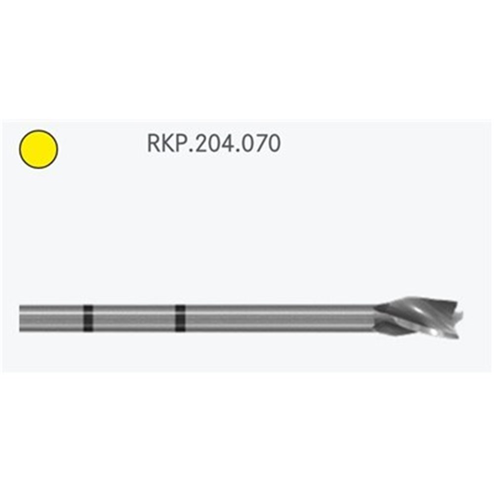 KRKP204070 Komet Endo Rescue Bur RKP070 Slow Speed, Right Angle