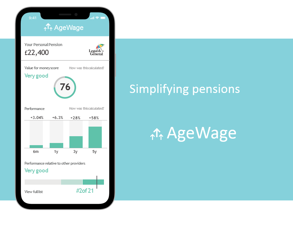 A pension dashboard for all? AgeWage Making your money work as hard as you do