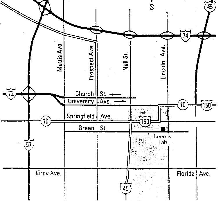Directions to Loomis Lab