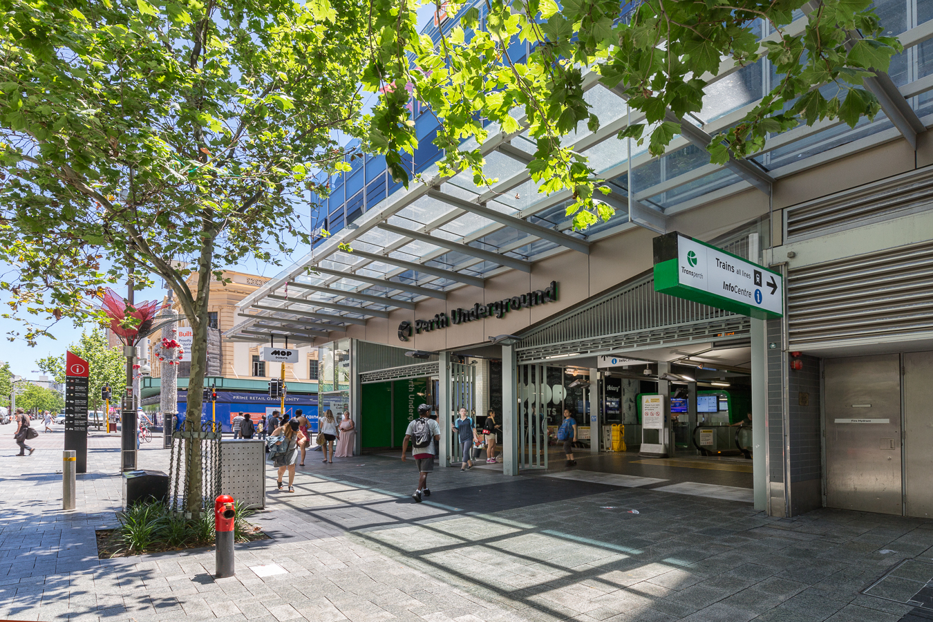perth underground train station Hera Engineering