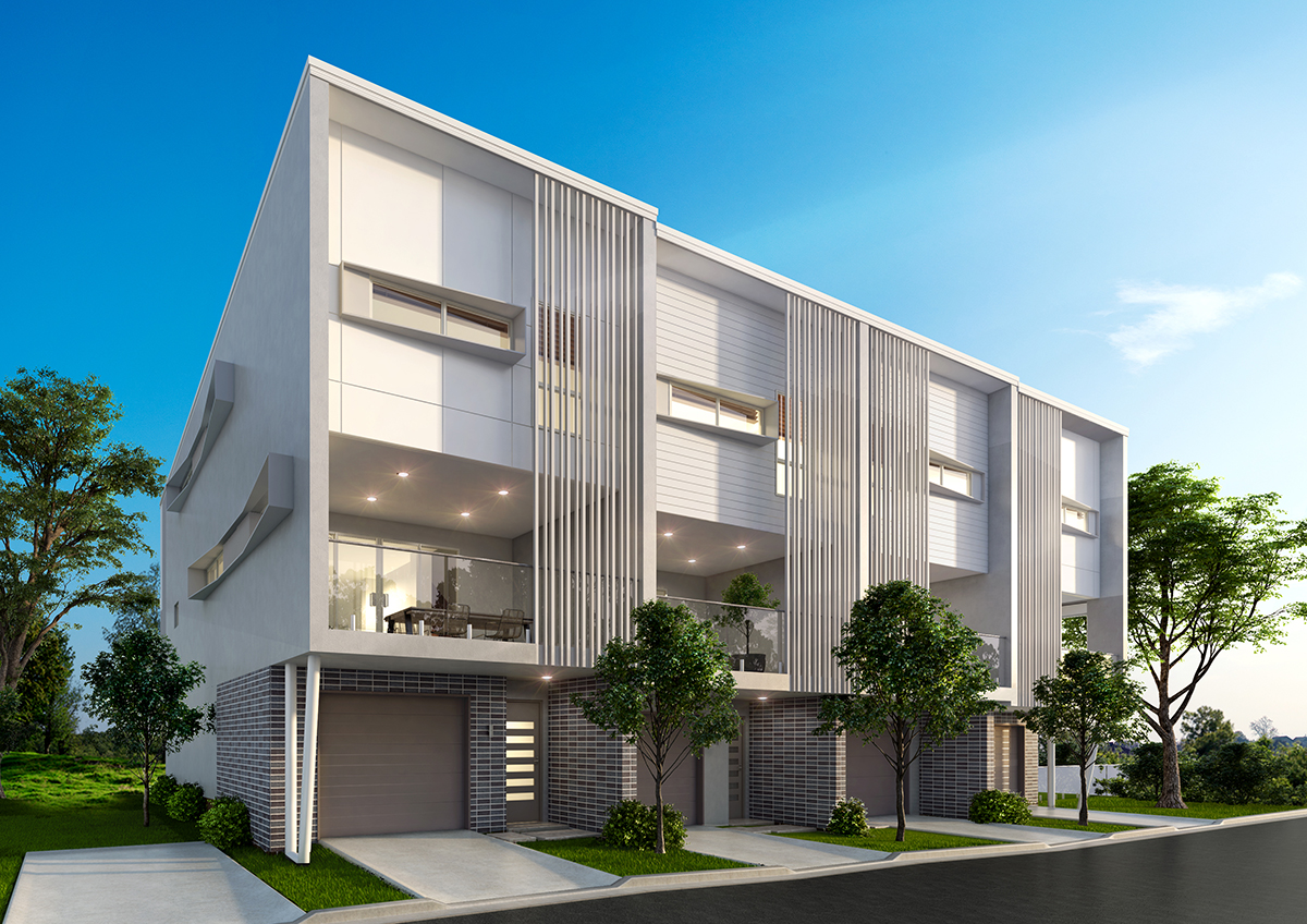 Clearview Urban Village Townhouses Heran Building Group