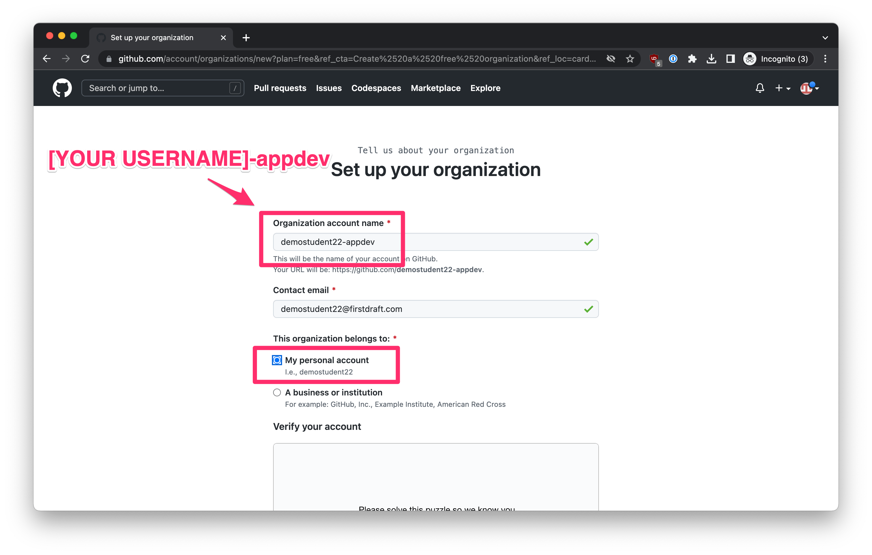 Sign up for a GitHub account softwaredevelopmentlessons