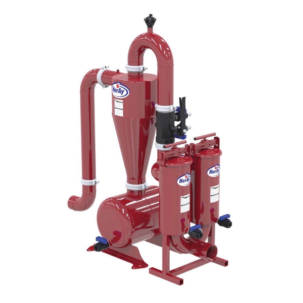 Hydrocyclone and Twin Metal Disc Filter System - HERAY Filtrasyon ve Su
