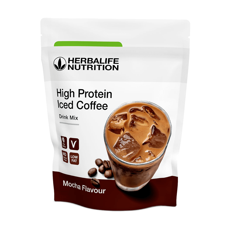 High Protein Iced Coffee Herbavida UK