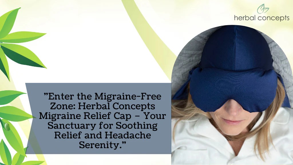 MigraineFree Zone Herbal Concepts Migraine Relief Cap