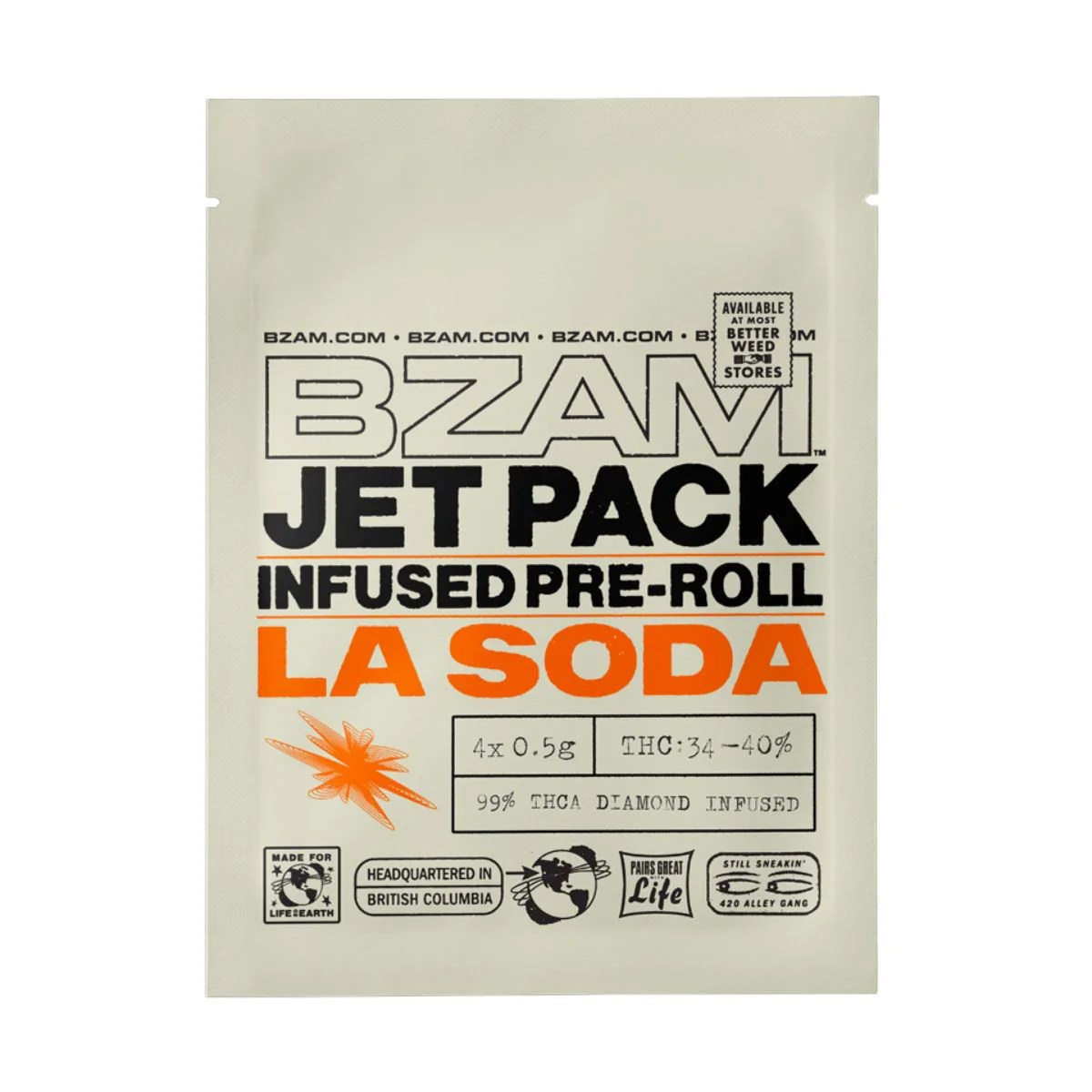 LA Soda Jet Pack Infused PreRolls Herbal Dispatch