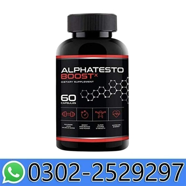 Alpha Testo Boost X In Pakistan 03022529297 Alpha Testo Boost X 60