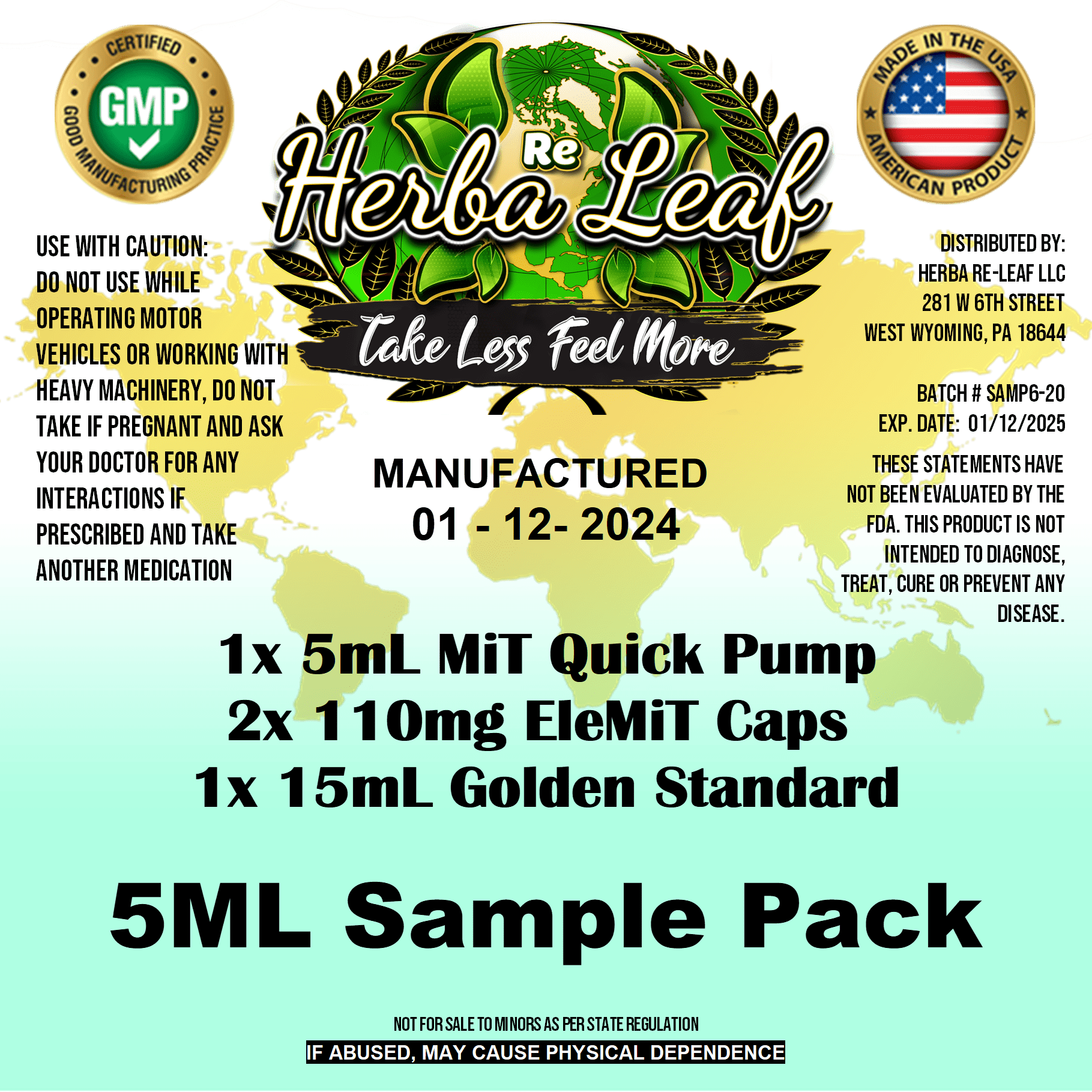 5mL Bundle Herba Releaf