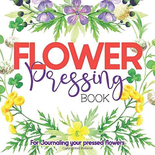 Flower Pressing Log Book Herbert Publishing