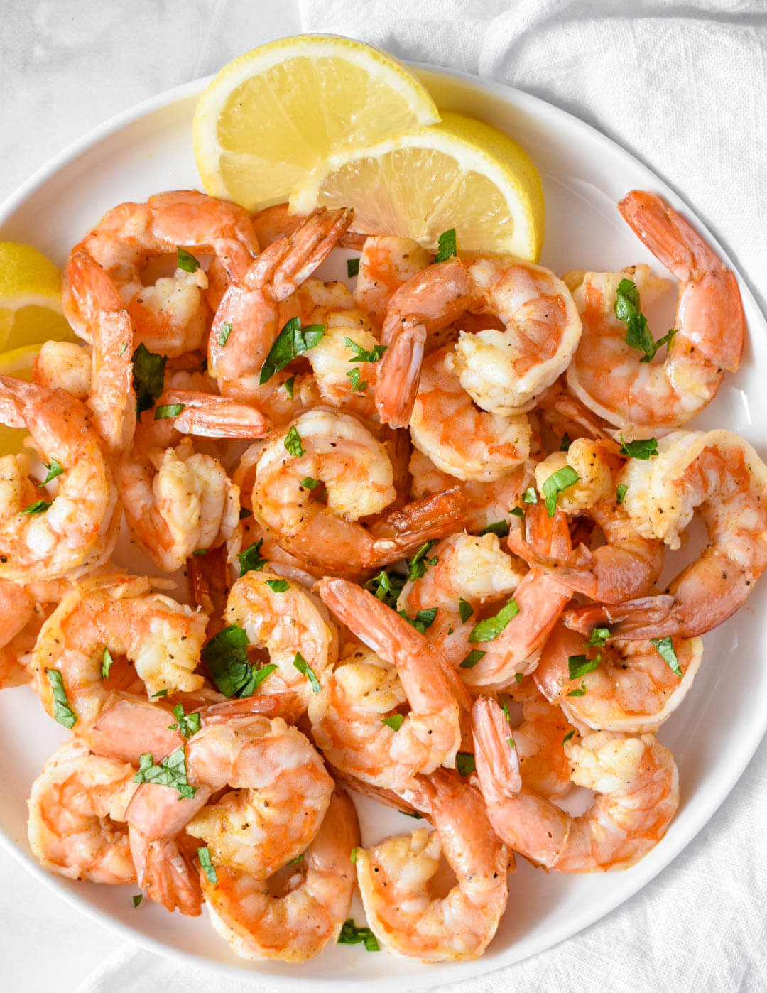 Air Fryer Shrimp Herbs & Flour