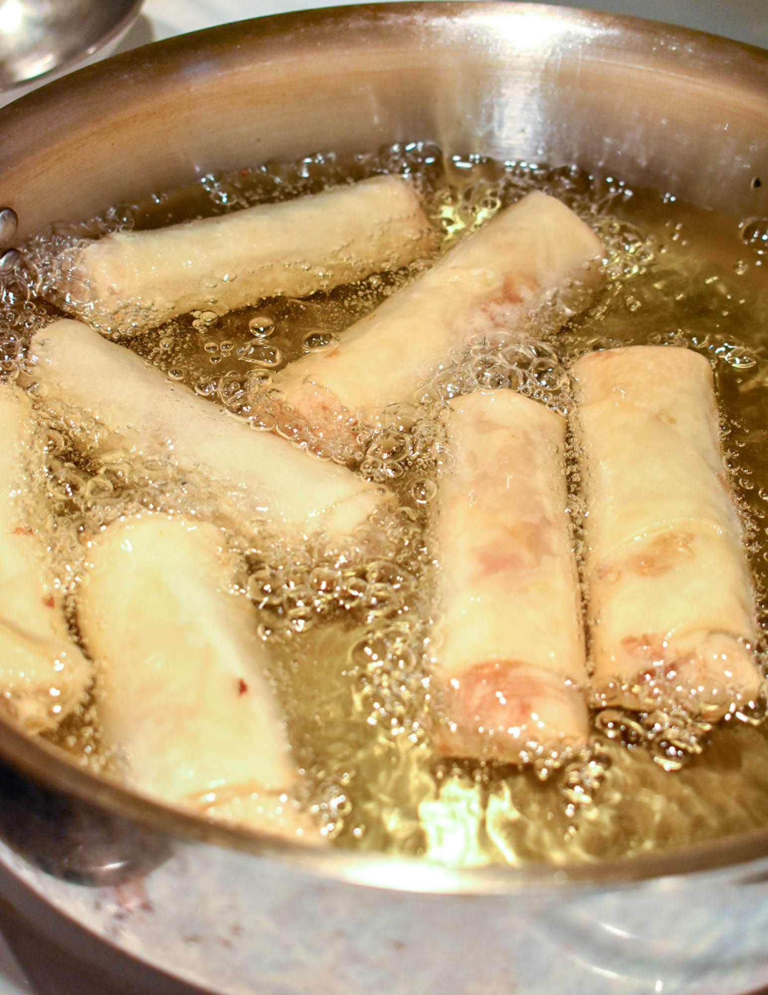 Crispy Vegetable Spring Rolls Recipe (Fry, Bake, or Air Fry) Herbs
