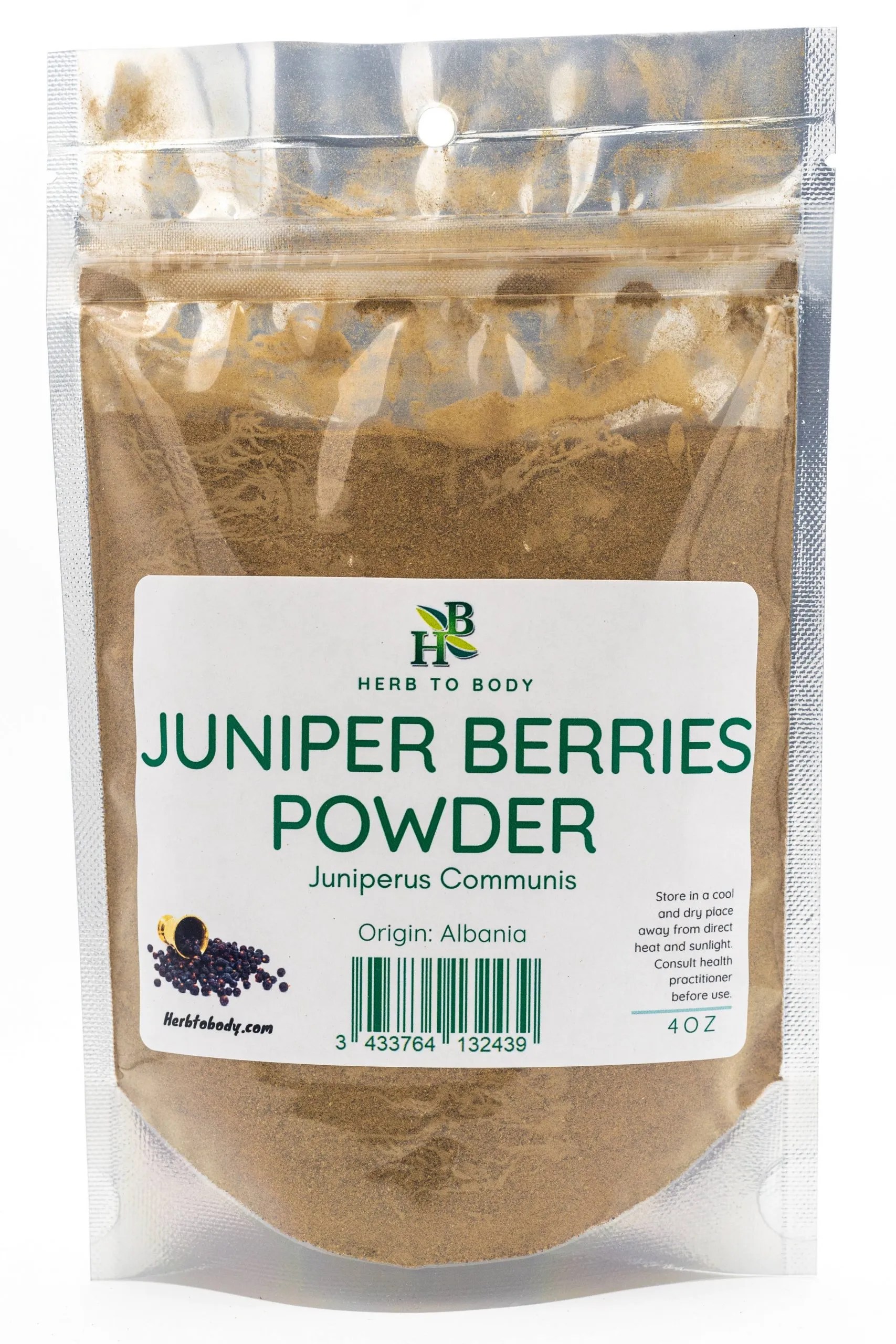 Juniper Berries Powder Herb To Body