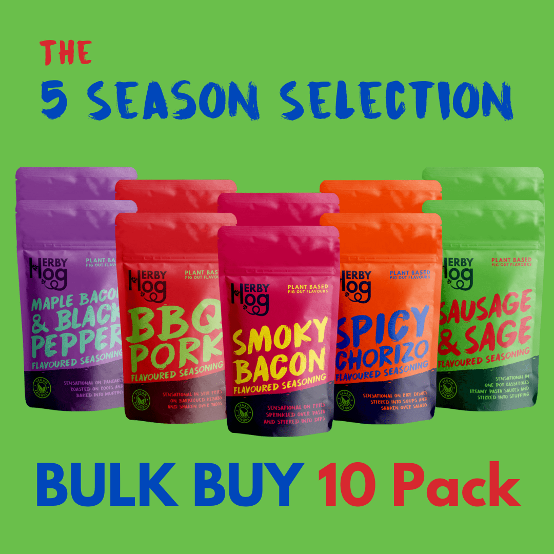 Herby Hog Stock up with our 5Season Selection Bulk Buy (10 pack)
