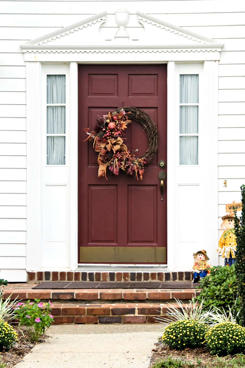7 Stunning Fall Door Hanging Ideas for Your Entrance Her Cottage Home