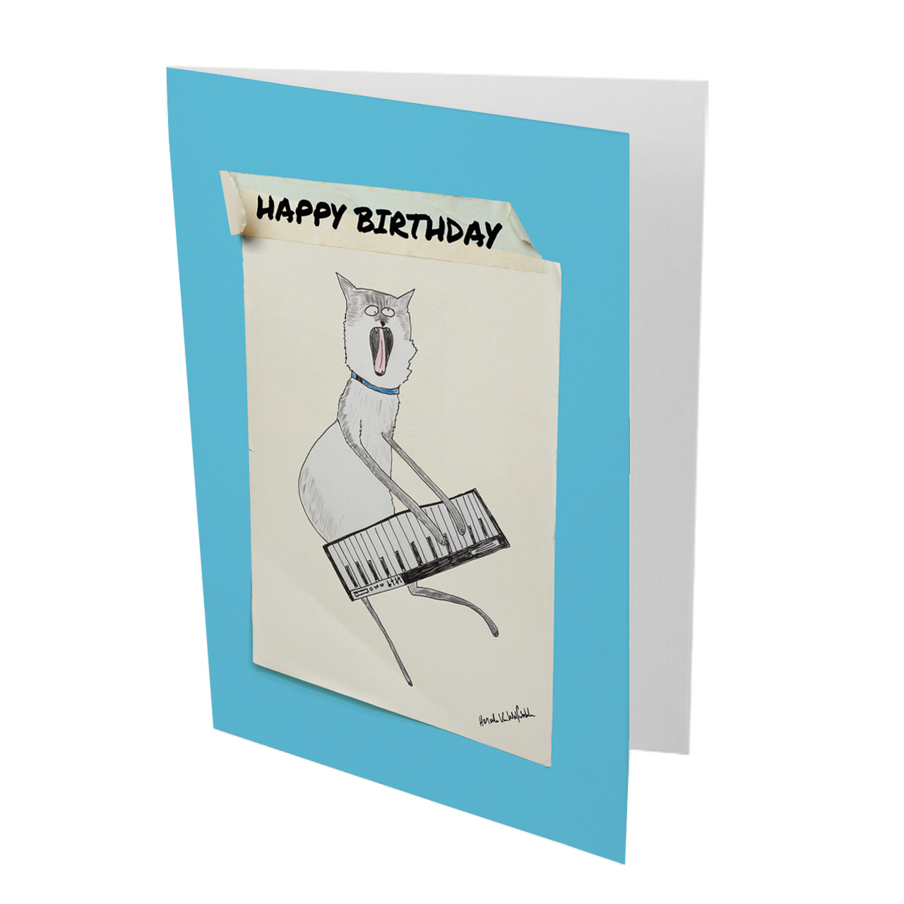 Greeting Cards Hercule Van Wolfwinkle
