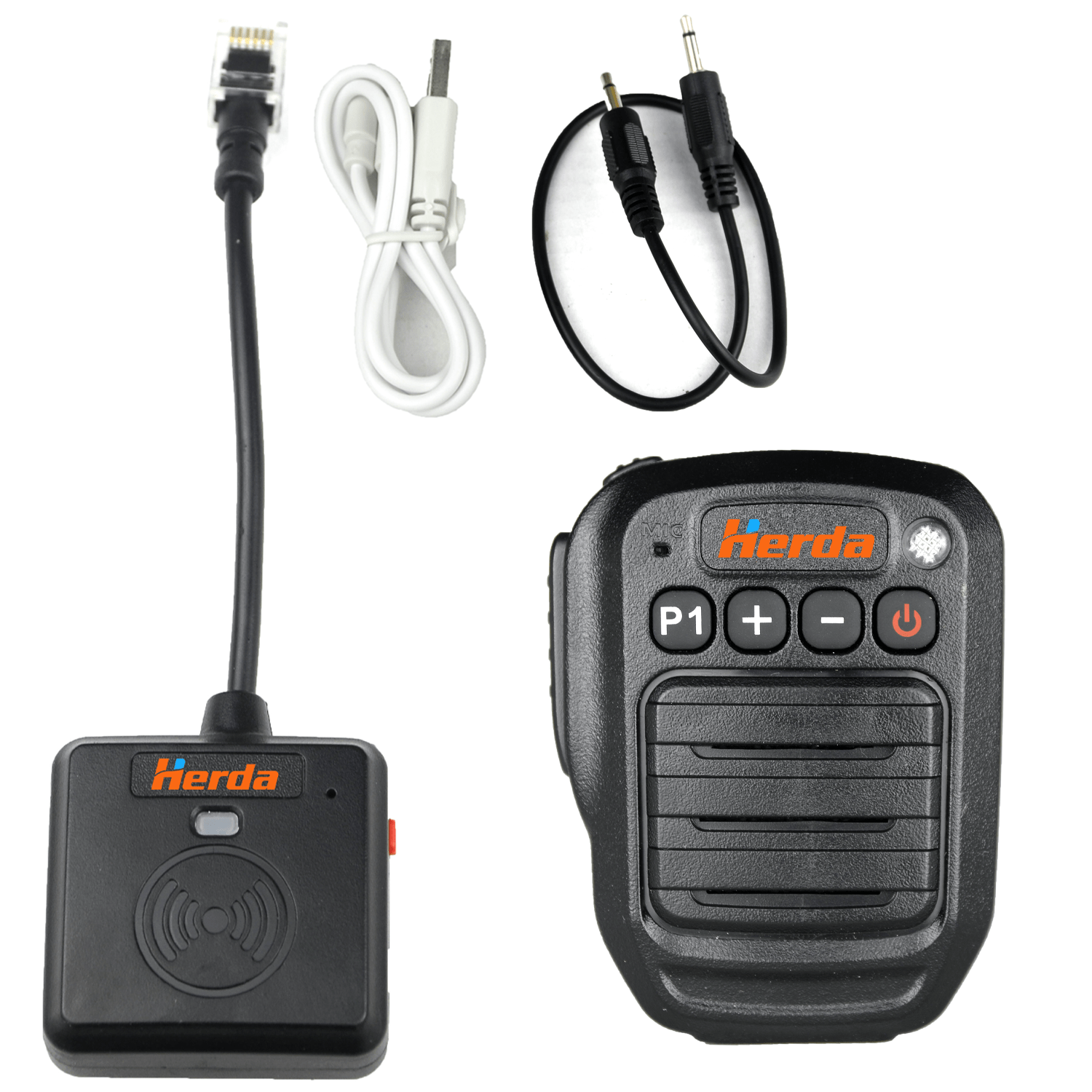 HB980 Wireless Bluetooth Radio Speaker Mic Herda Radio