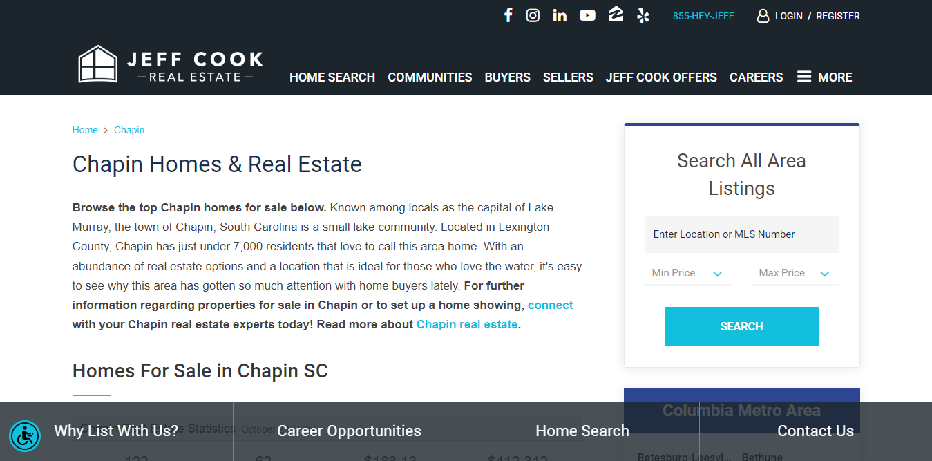 5 Best Real Estate Companies in Chapin SC