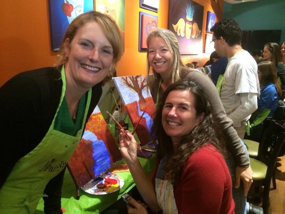 Painting with Friends here i am