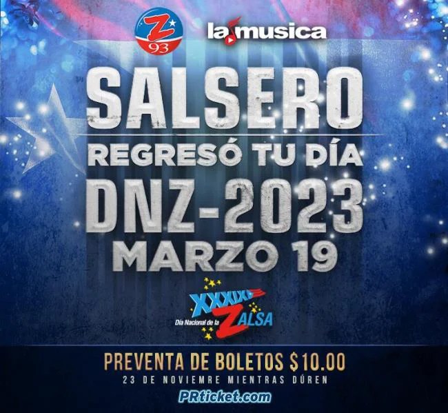 ZETA 93 FM Y LAMUSICA ANUNCIAN OFICIALMENTE LA VENTA DE BOLETOSDE LA EDICIÓN 39 DEL “DÍA
