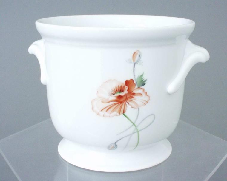 Large Cachepot w. twisted handle (Assorted Decors) Herend Canada