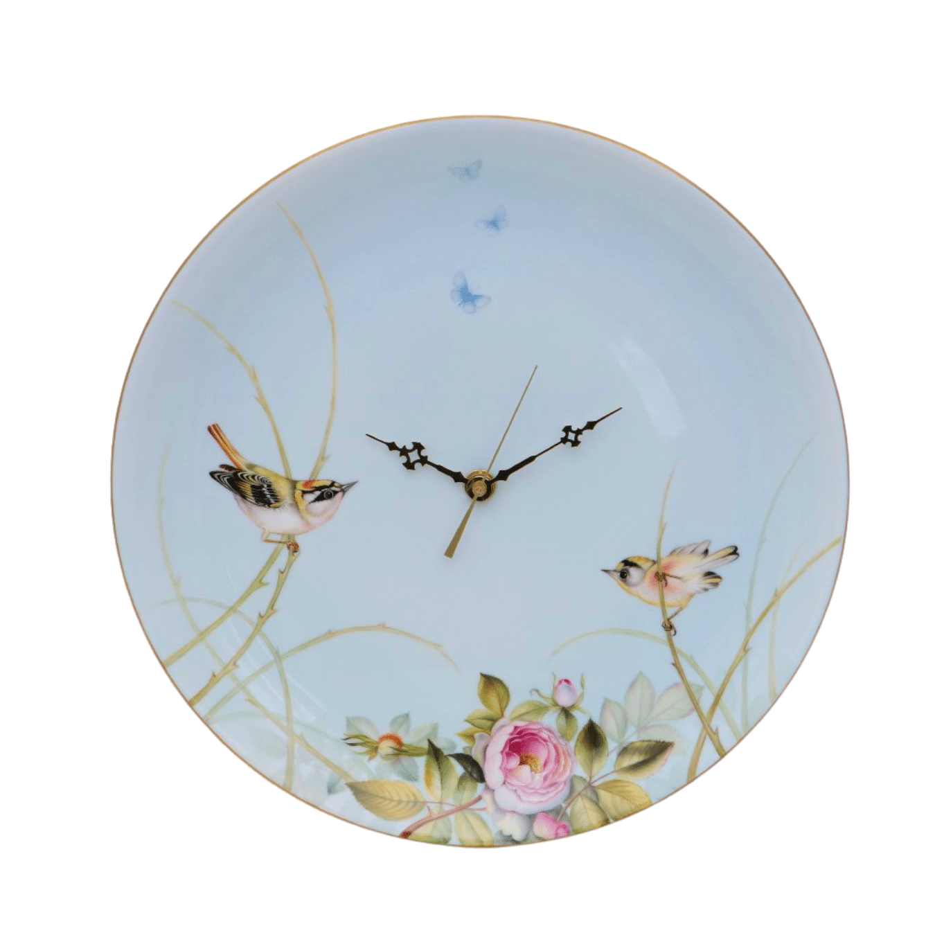 Herend Masterpiece Bird Wall Clock Herend Canada