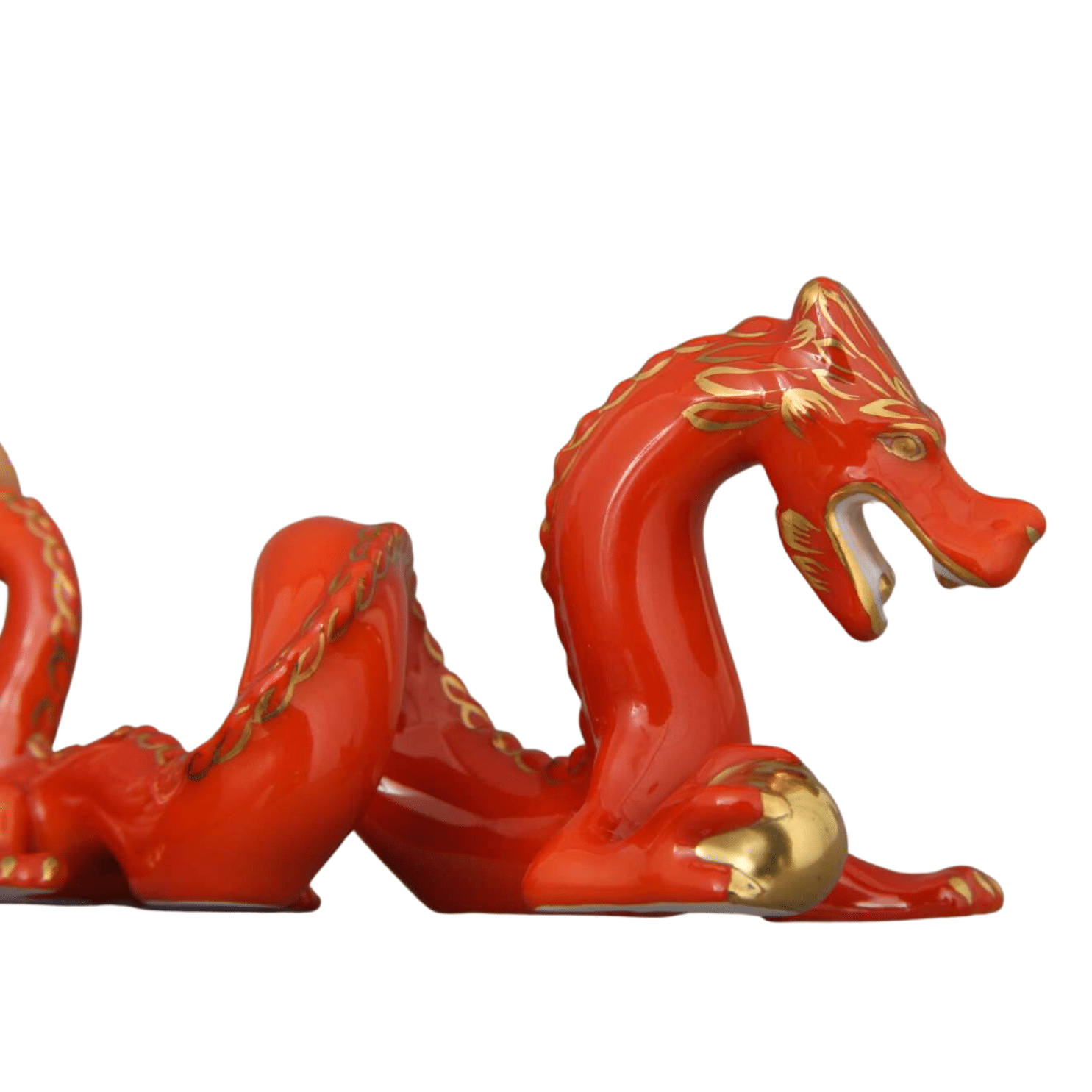 Herend Small Dragon Rust Herend Canada