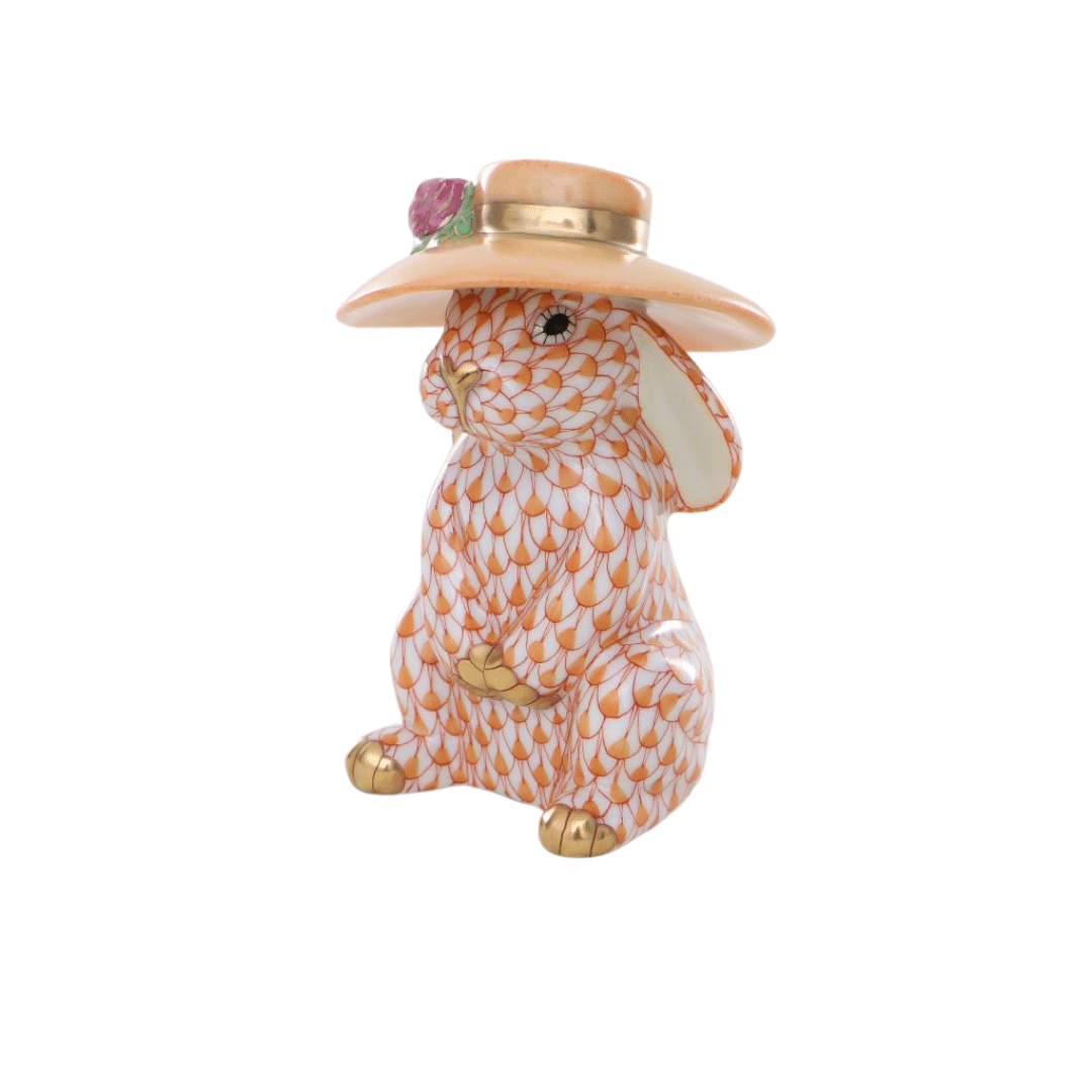 Derby Bunny Orange Herend Canada