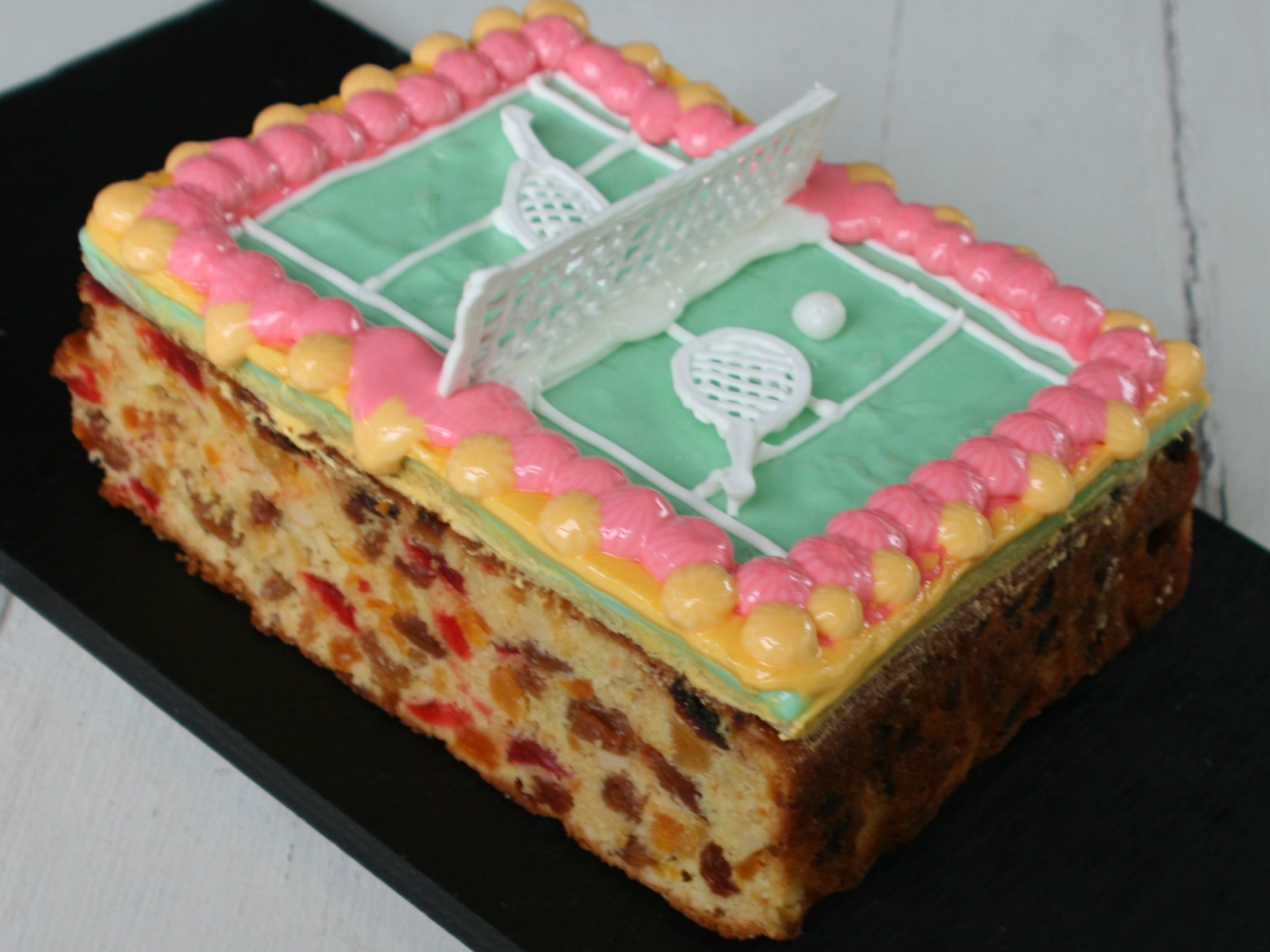 Tennis Cake Here's the Dish