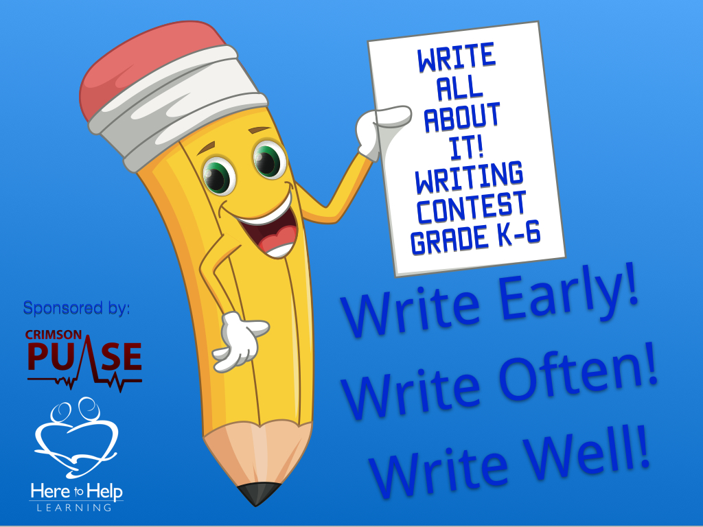 Writing Contest for Grades K6 Here To Help Learning