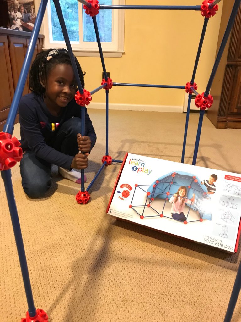 100 Lakeshore Learning Gift Card Giveaway + The Ultimate Fort Builder Here Wee Read