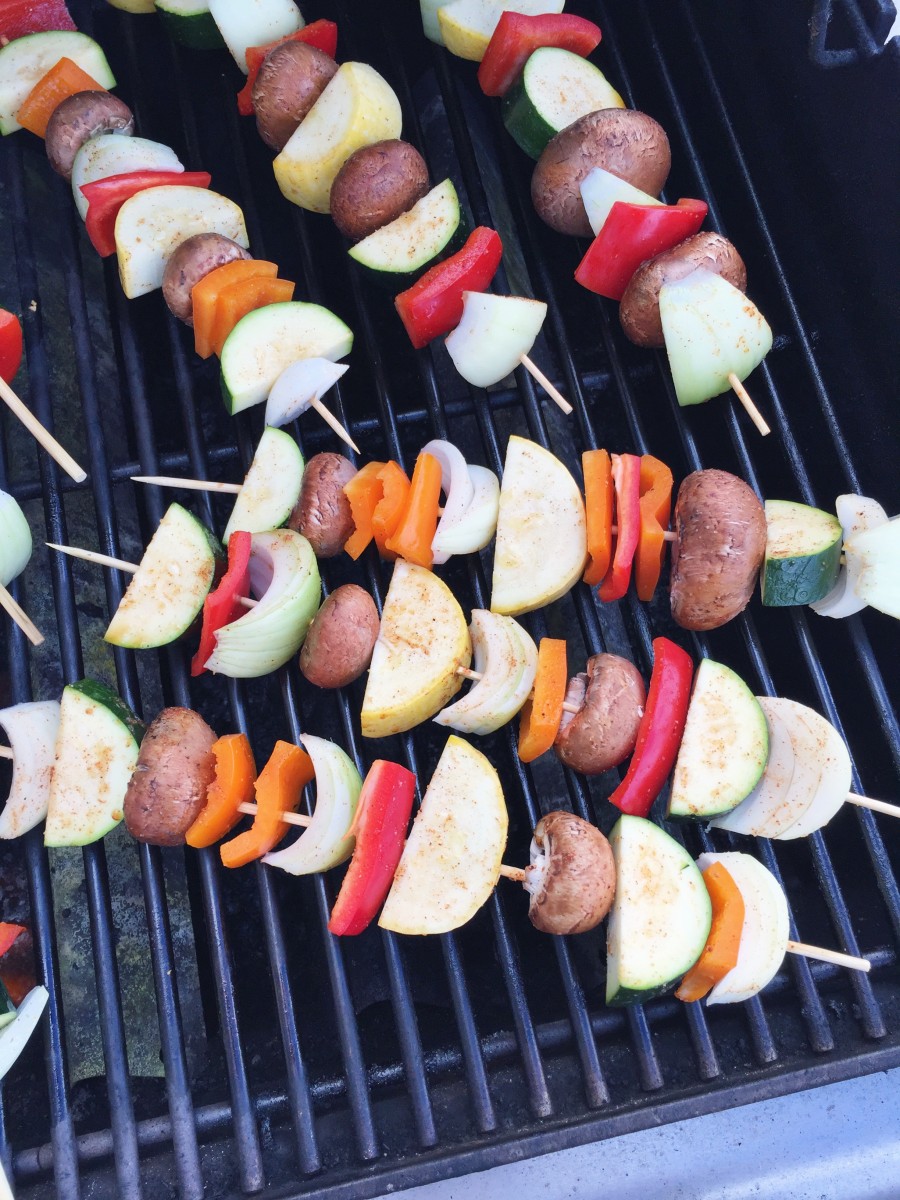 Guiltfree Veggie Kabob Marinade Her Heartland Soul
