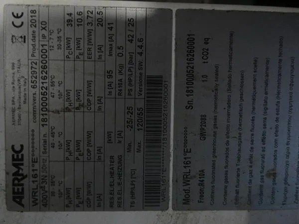 Aermec Klimaanlage/Kühlgerät – Hering Gebrauchtanlagen