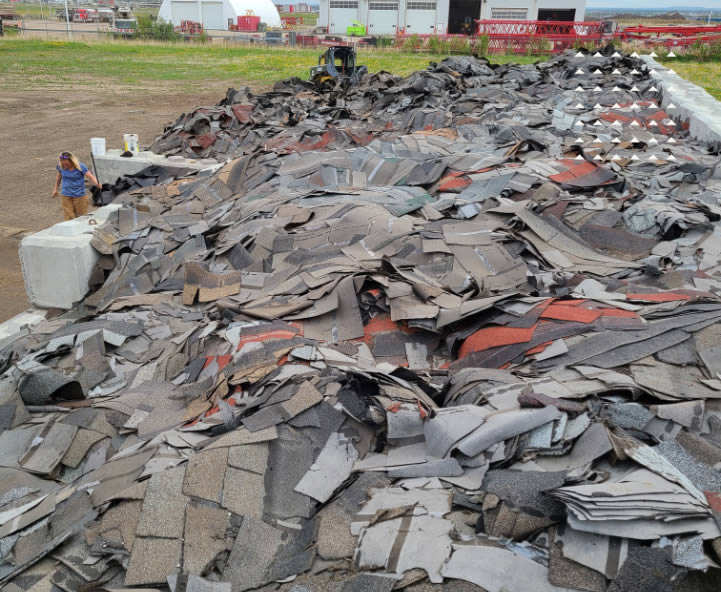 Shingle Recycling Heritage Roofing