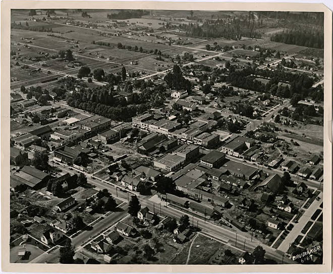 Aerial photograph of Hillsboro · heritage