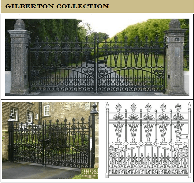 Cast Iron Driveway Gates by Heritage Cast Iron