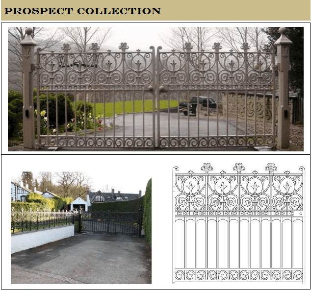 Cast Iron Driveway Gates by Heritage Cast Iron