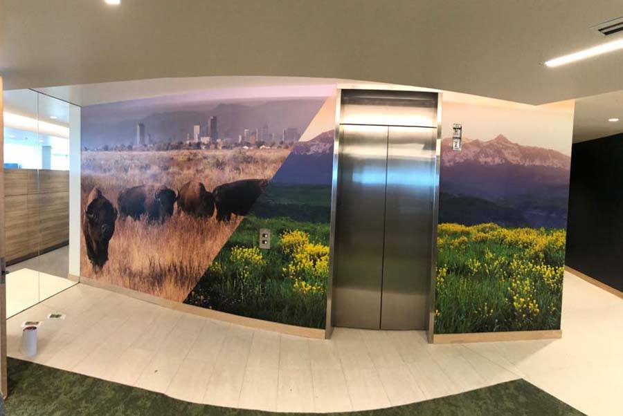 Wall Wraps Reading) local to DC & Charlotte