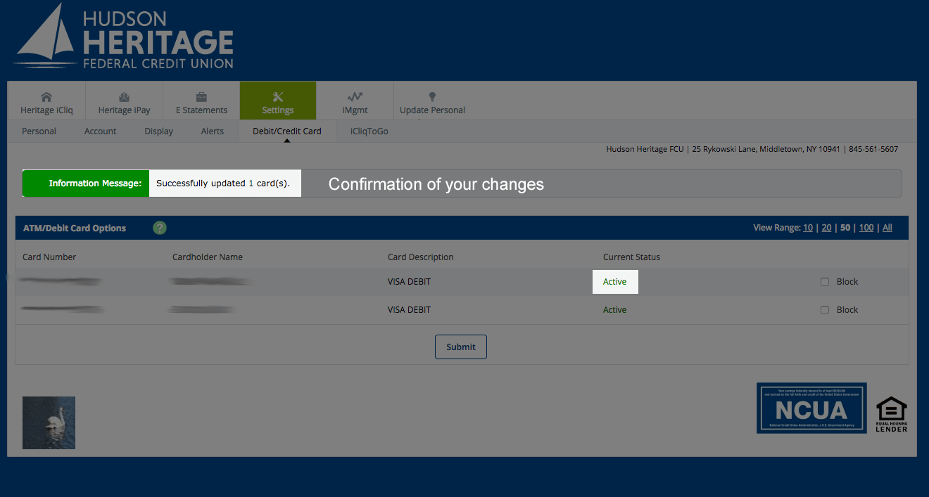 Step 6annotated Heritage Financial Credit Union