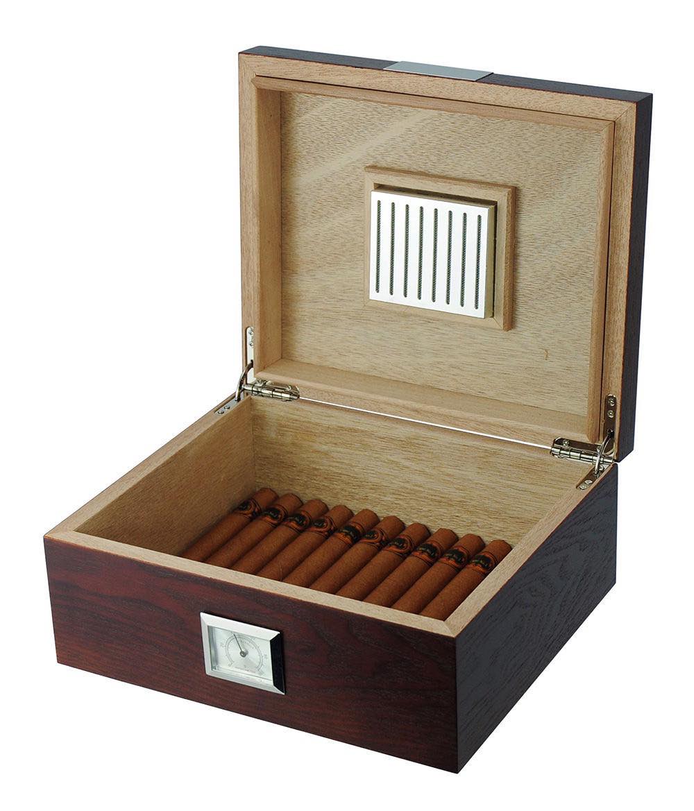 Sigaren Humidor Hygrometer & Bevochtiger (2050 Sigaren) Heritage Glasses
