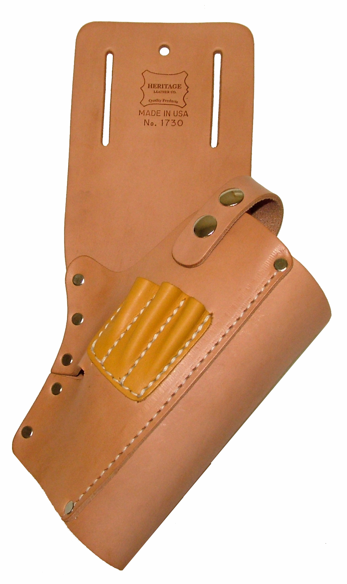 Large Cordless Drill Holster with Drill Bit Holders Heritage Leather Co.